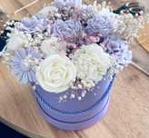 Flower candle box