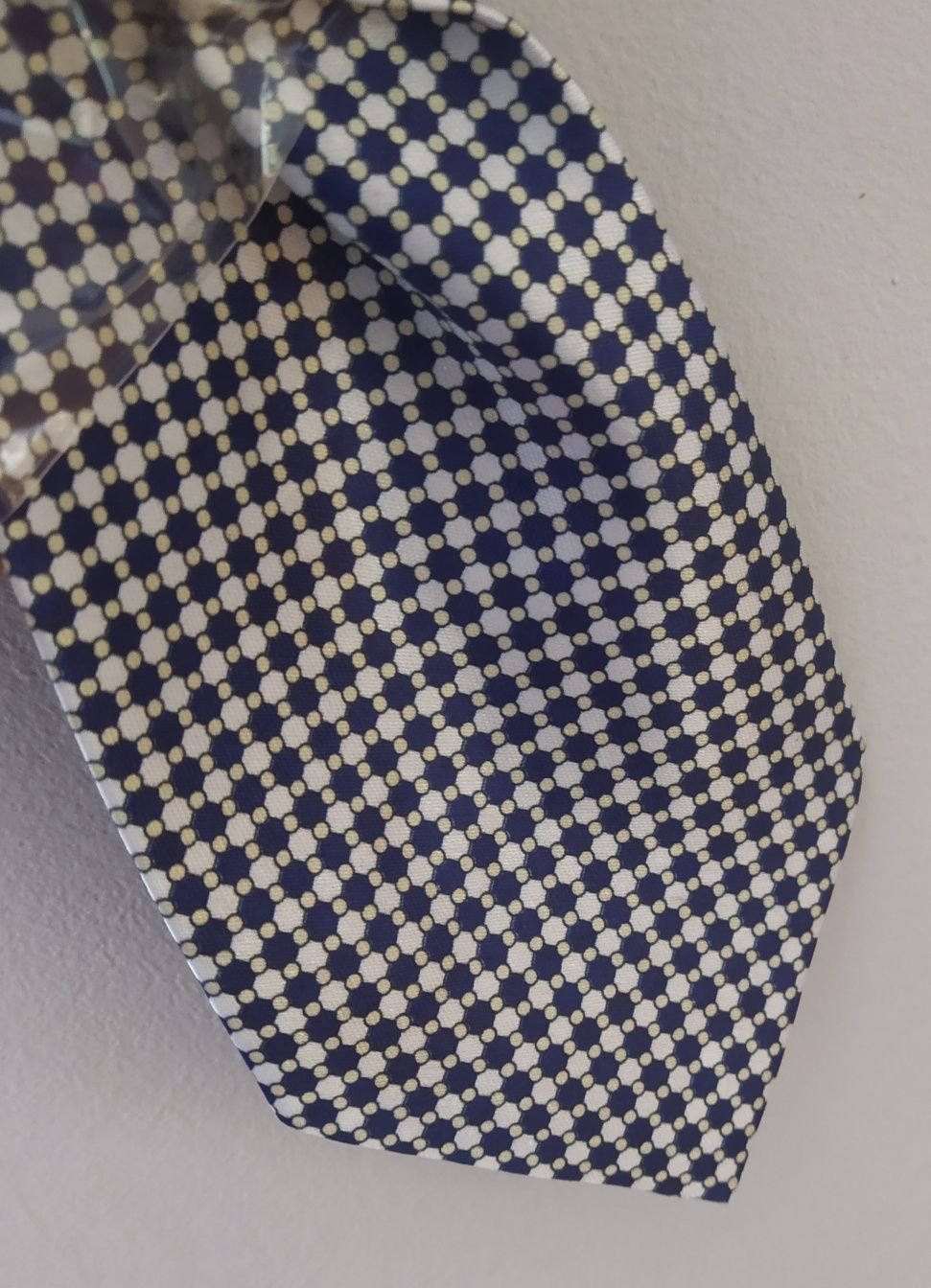 Duży zestaw nowych krawatów, krawat, różne wzory i kolory, w folii