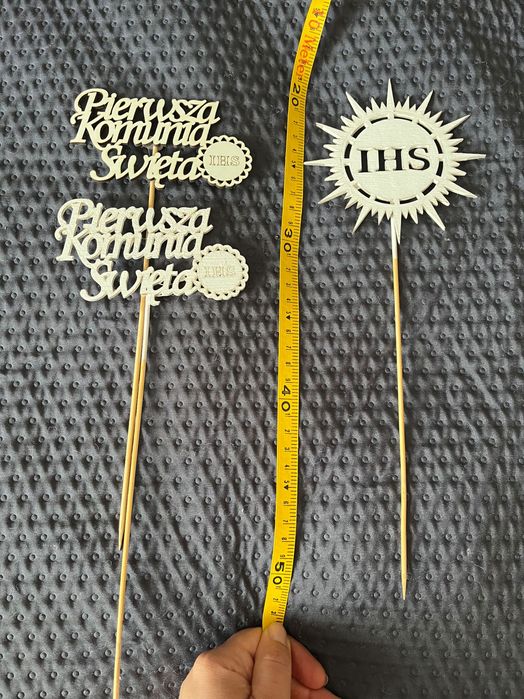 Ozdoby, pozostałości po Komunii