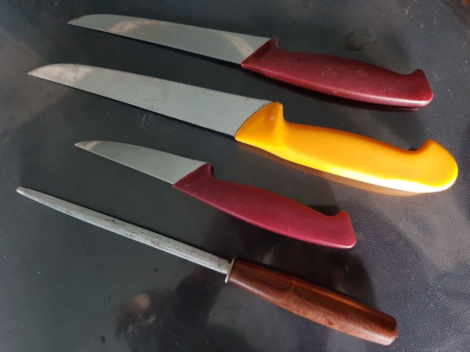 Fuzil e Facas de cozinha Rainbow, Wenger