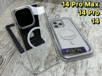 Прозрачный чехол Fibra с MagSafe на iPhone 14 Pro Max/ 14 Pro/ 14
