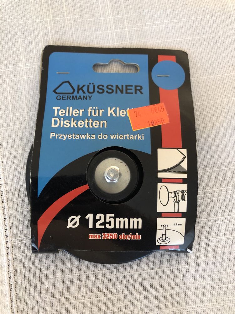 Przystawka do szlifowania drewna i metalu fi 125 mm
