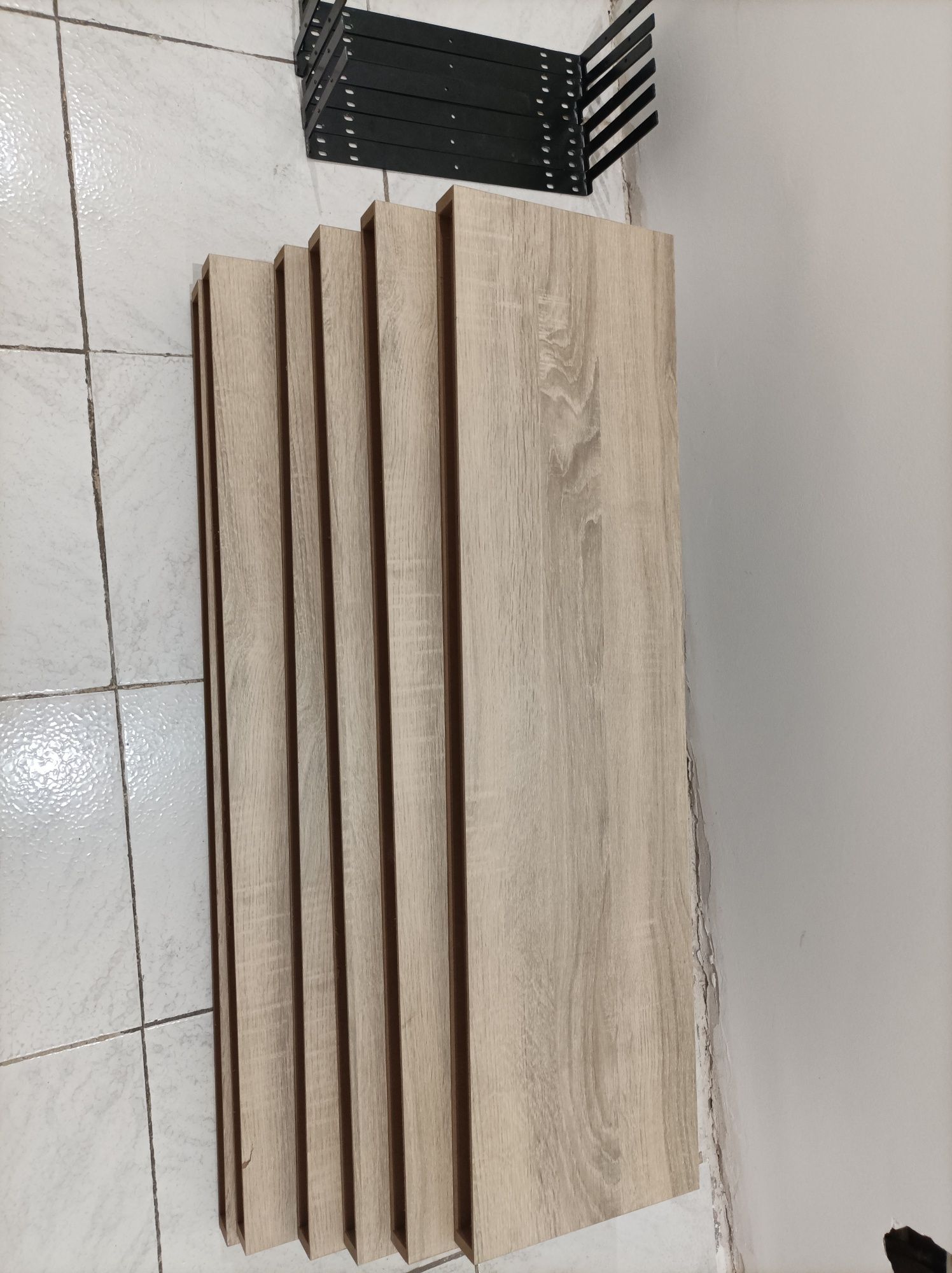 Prateleira 90cmx23.5cm cor carvalho