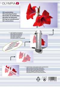 Folia do laminacji sztywna A4 Olympia 80 mikron