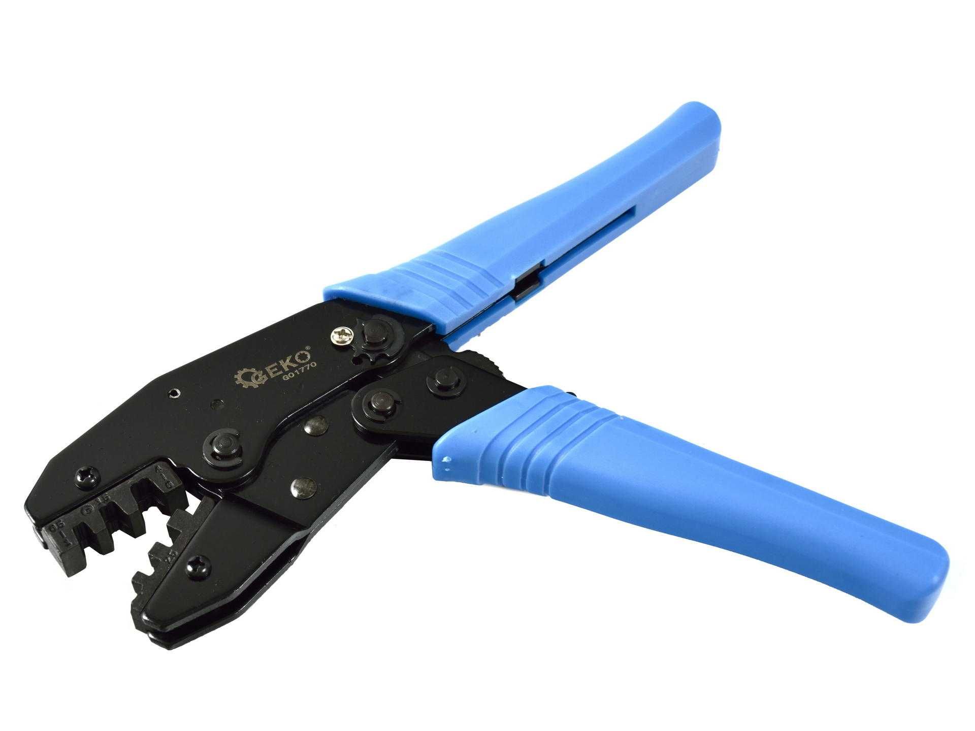Zaciskarka do końcówek konektorowych kabli 0,5-6mm