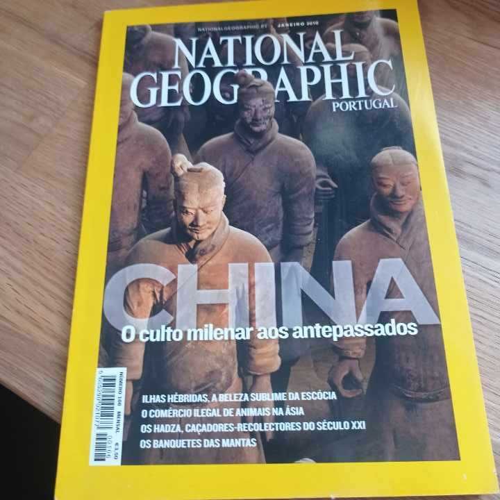 vendo lote de 4 revistas National Geographic