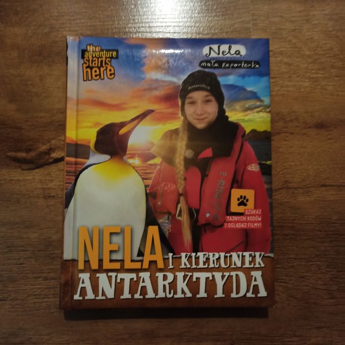 Książka seriia Nela mała reporterka, Nela i kierunek Antarktyda