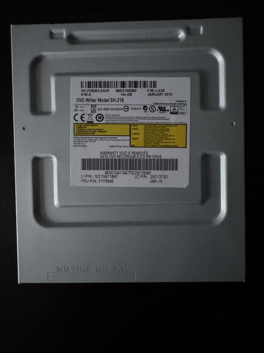 CD-Room DVD Writer model sh-216