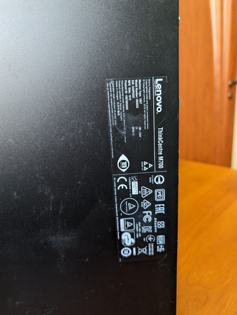 ПК Lenovo ThinkCentre M700 SFF/i5-6400/8/256/системник.роздріб.опт