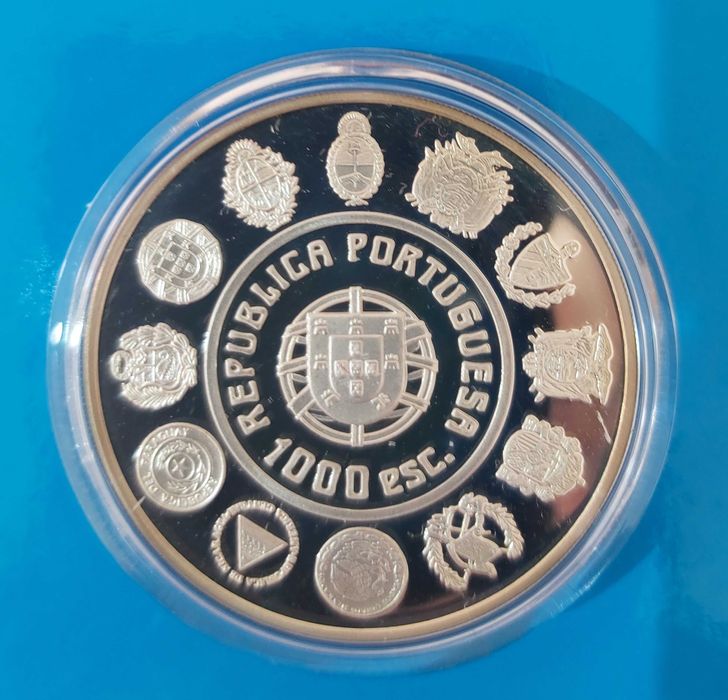 1.000$00 de 1997, Dança Pauliteiros Prata proof