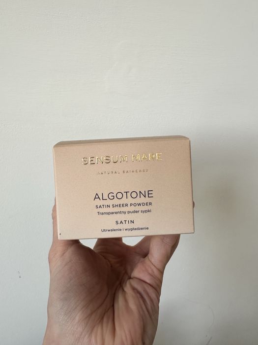 Sensum Mare Algotone – Transparentny Puder satynowy naturalny