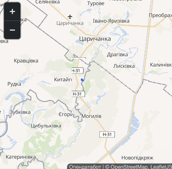 Продажа 4 ГА возле р.  Орель Китайгород Царичанка