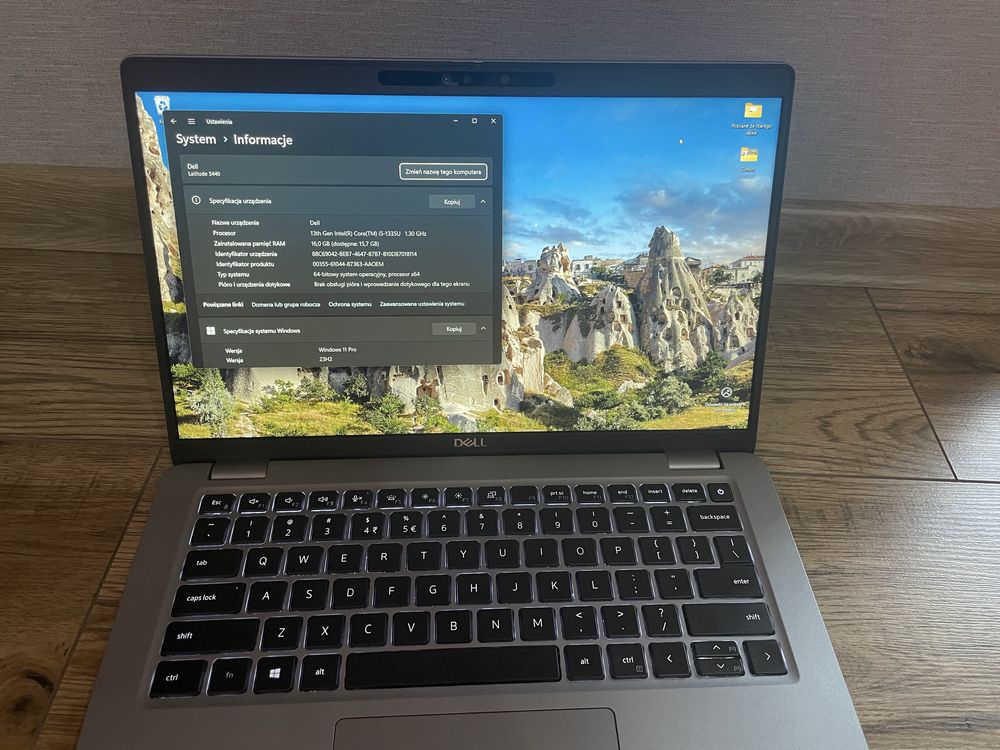 Dell Latitude 5440, 2023r, i5 1335u, 16GB RAM, 256GB, gwar. do 2027