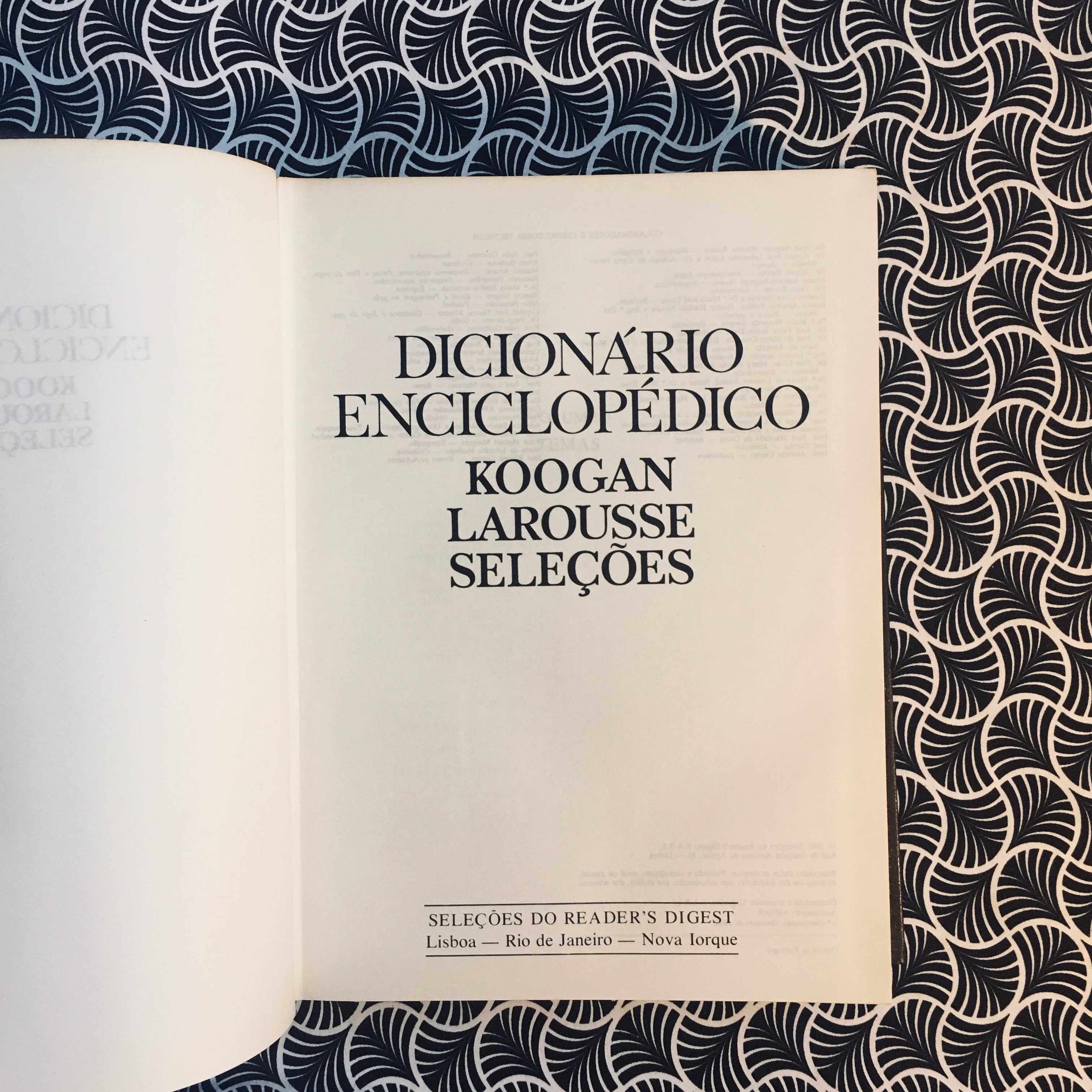 Dicionário Enciclopédico Koogan Larousse Selecções (3 volumes)