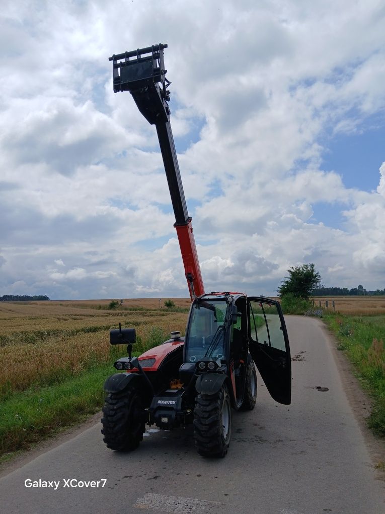 Koparko ładowarka jcb 4cx 530 70 manitou ulm 412 teleskop zamina rozli