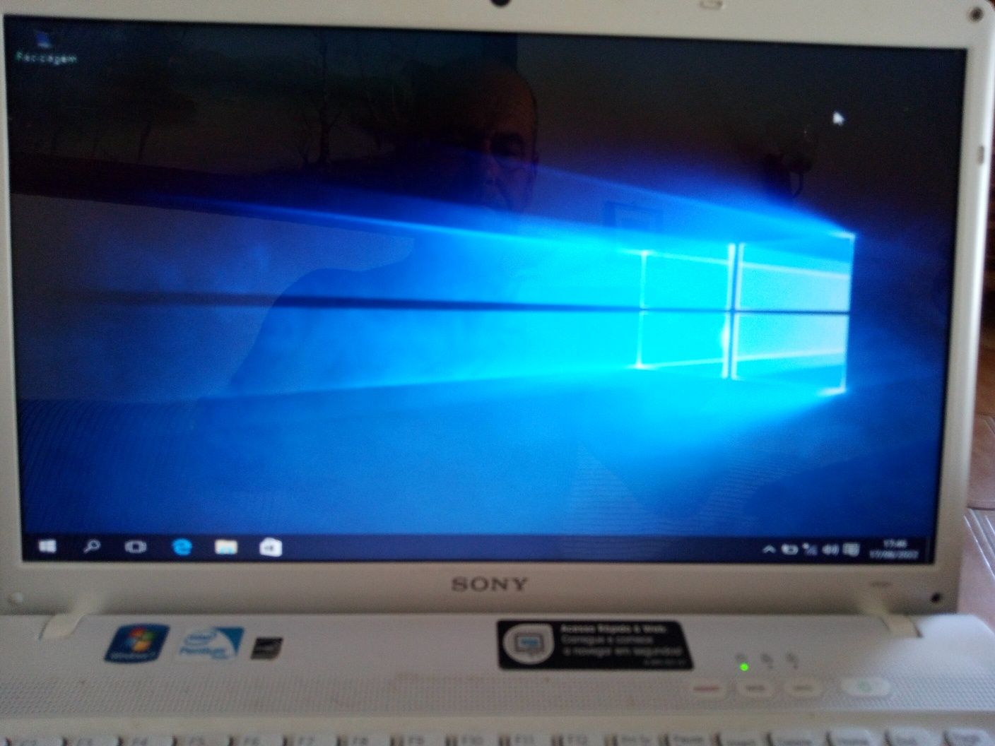 Sony vaio formatado