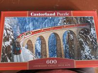 Puzzle 600 Castorland Landwasser Viaduct, Swiss Apps (-1)