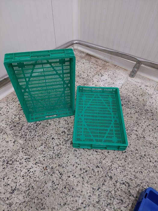 Skrzynki produkcyjne, spożywcze,  plastikowe