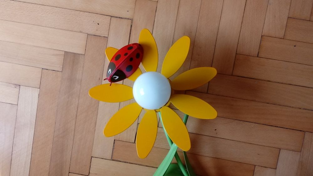 Lampa dziecięca kwiaty żyrandol