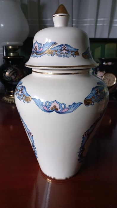 Pote florido vintage