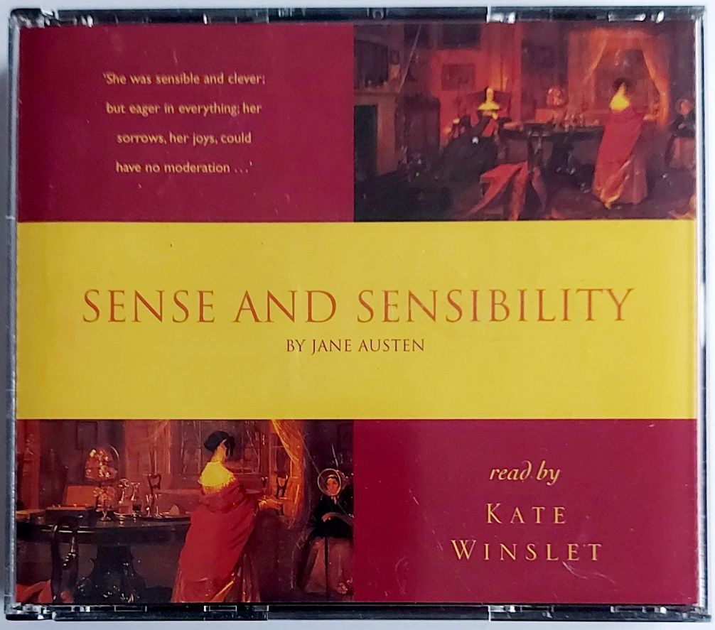 Audiobook Sense And Sensibility by Jane Austen 3CD 1995r
