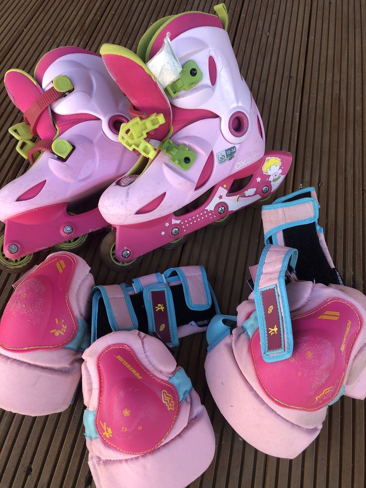 Patins + equipamento