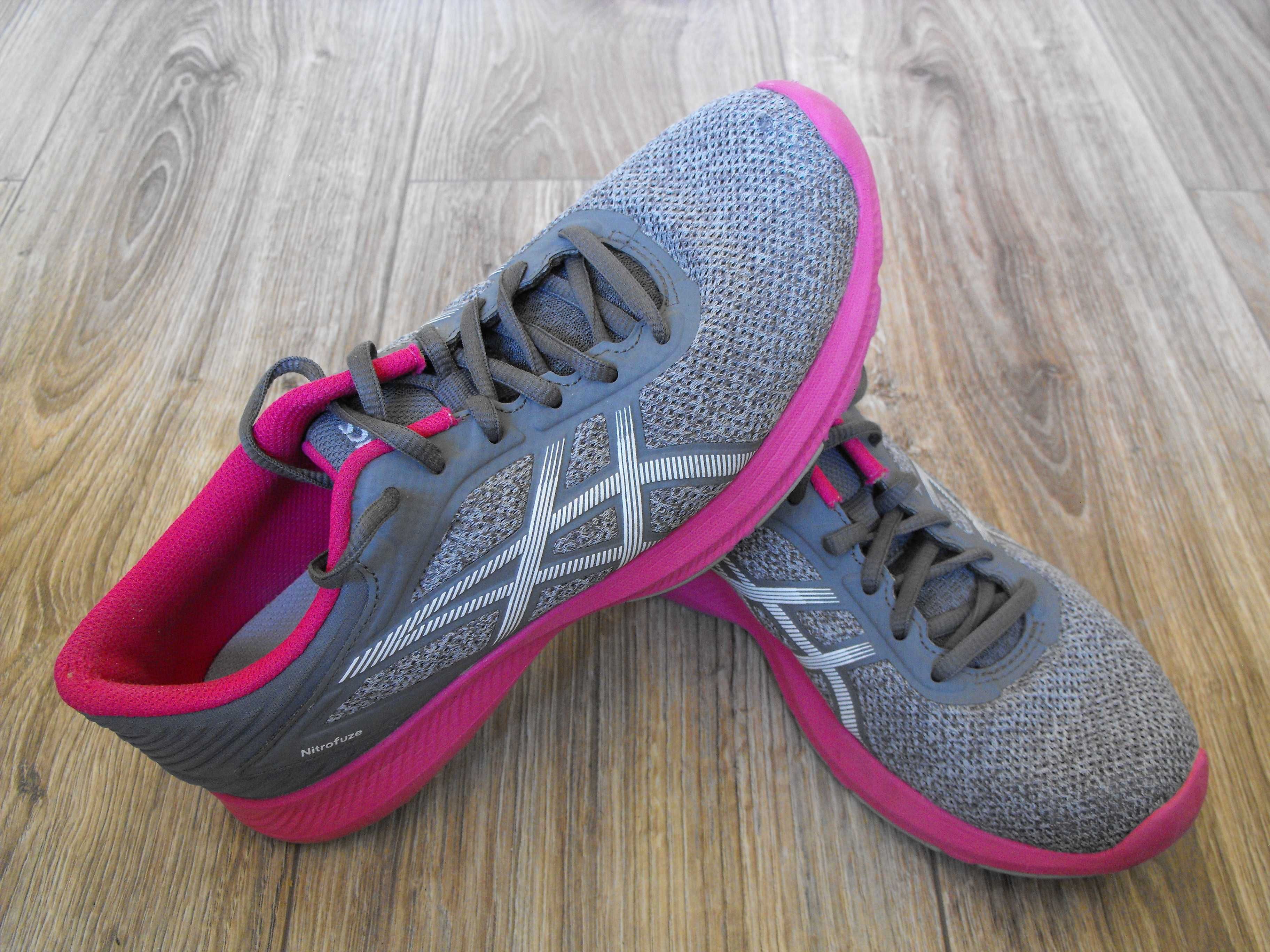 Buty ASICS Nitrofuze 37/38 23.5cm sportowe biegowe running lekkie