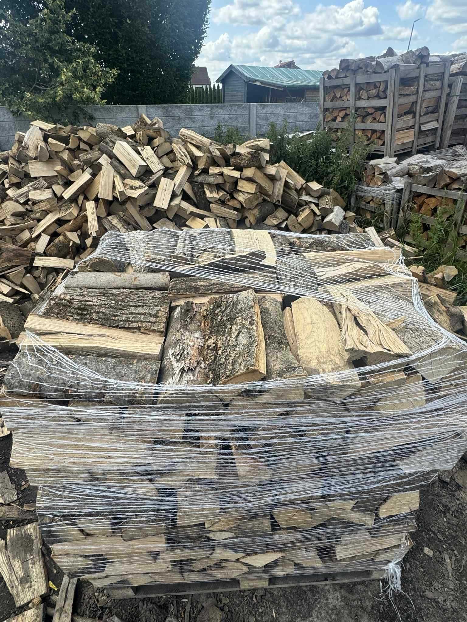 Drewno kominkowe drzewo Brzoza Grab Dąb Jesion