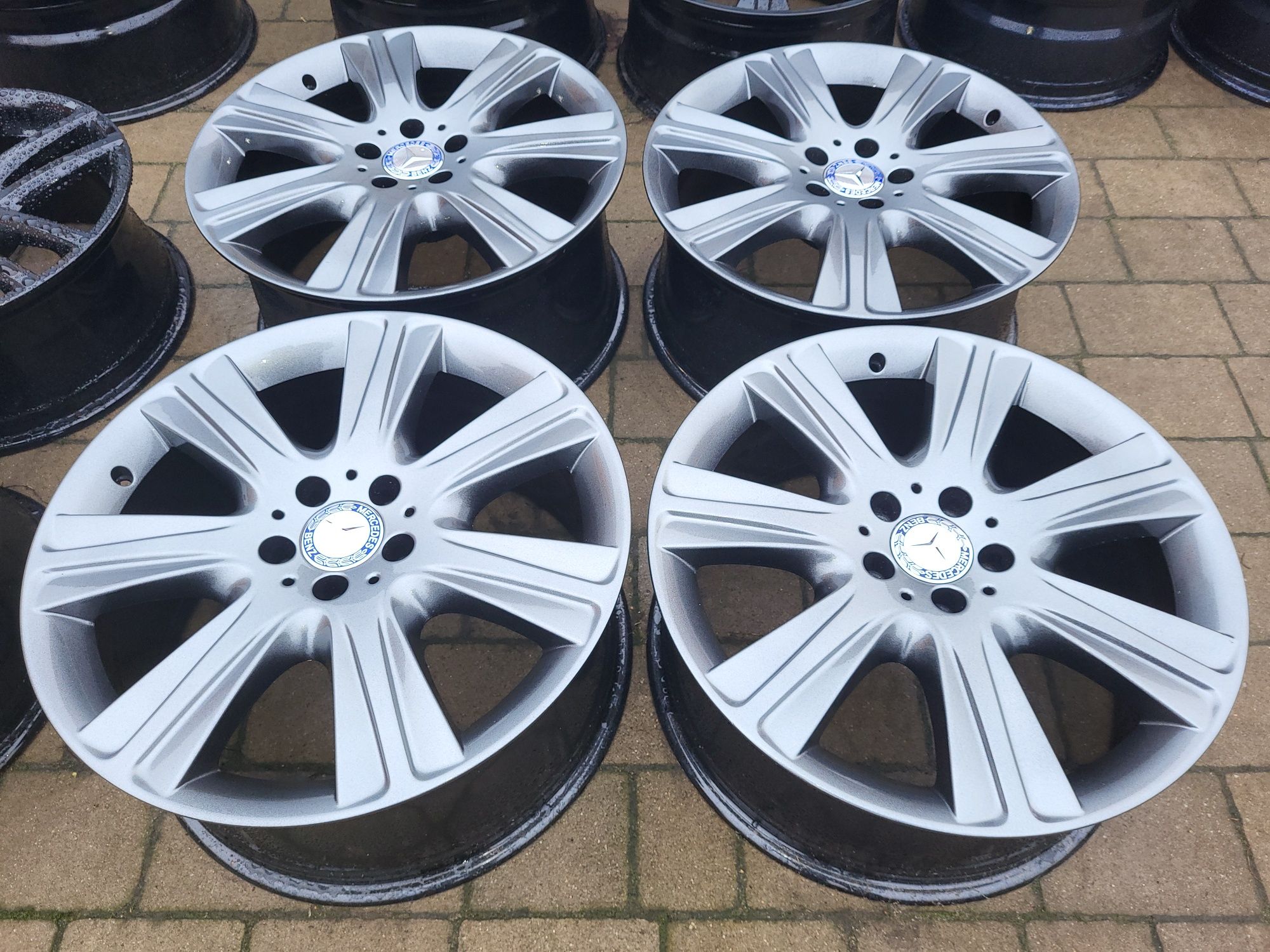 Alufelgi oryginal Mercedes S E CLS 8,5Jx19 i 9,5Jx19 grafitowe
