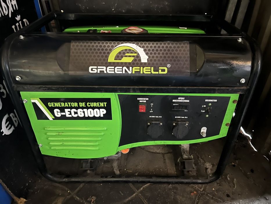 Генератор бензиновий 4-4.5 кВт Greenfield G-EC6100P