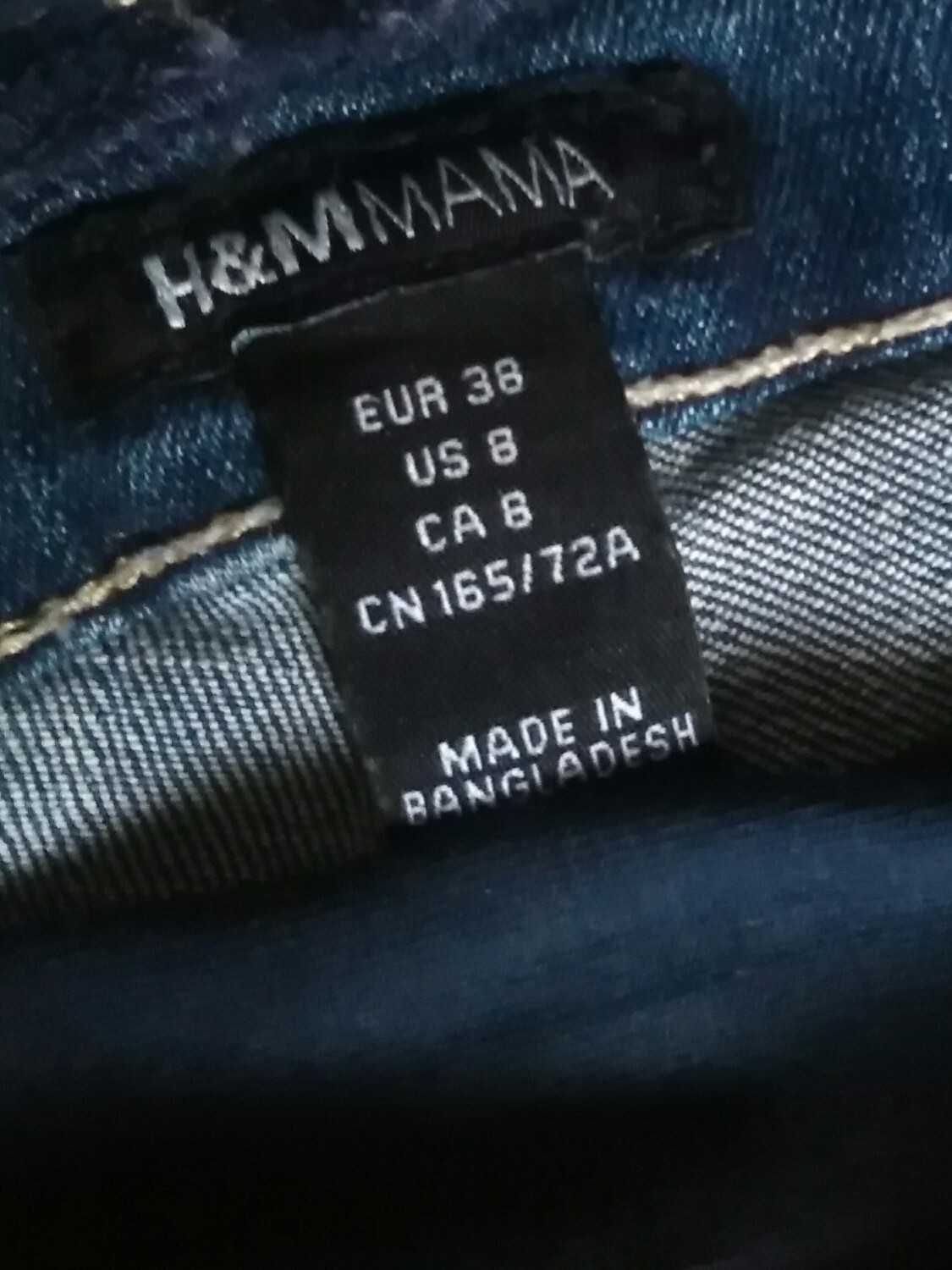 Spodnie ciążowe firmy H&M MAMA, rozmiar 38