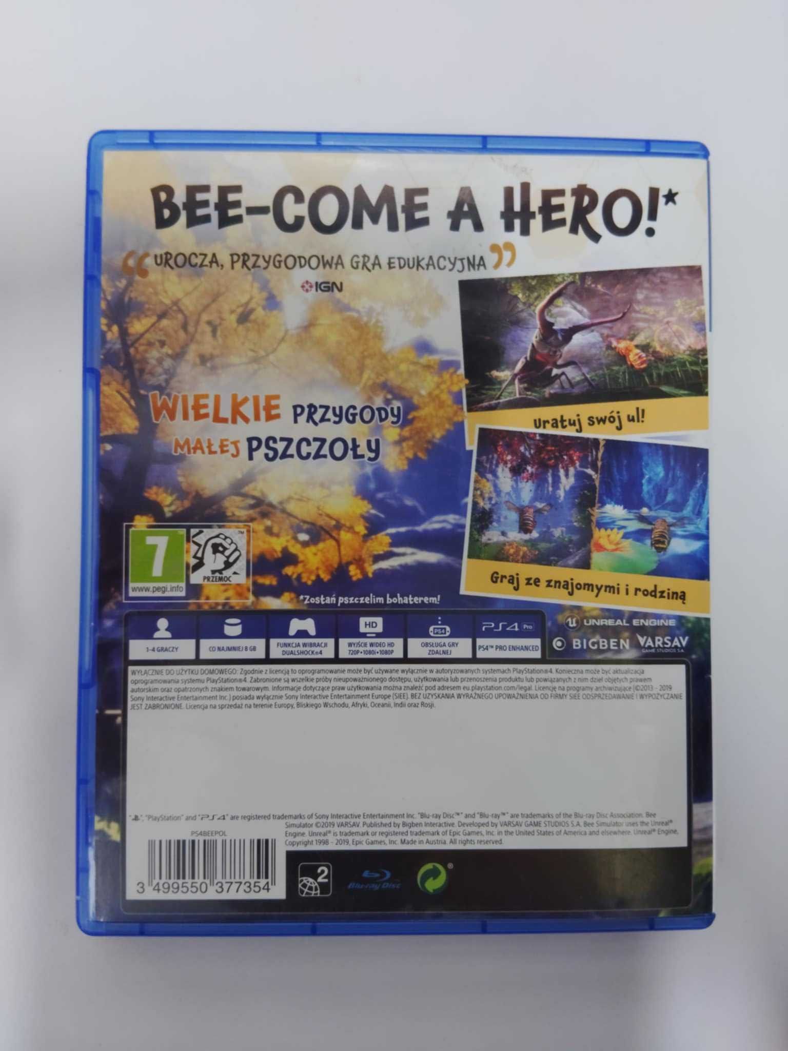 Bee Simulator PS4 Polski dubbing w grze ps4 i ps5
