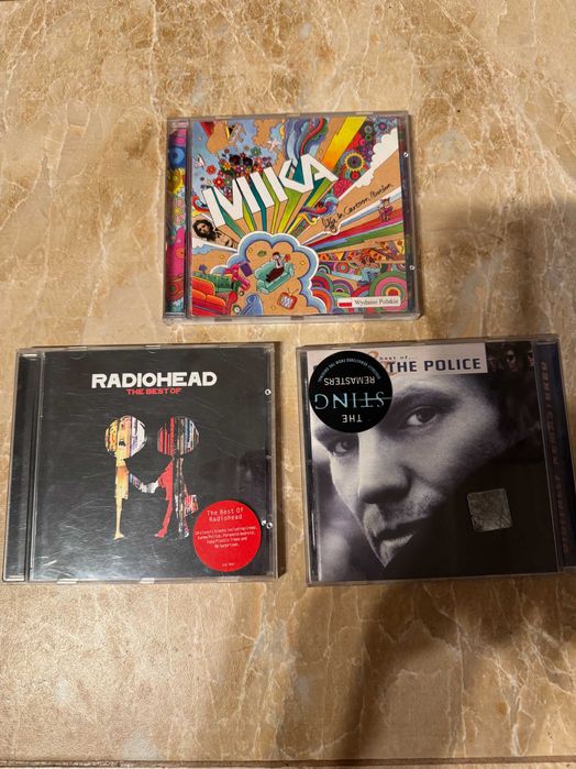 Trzy płyty CD w cenie jednej płyty CD = The Police, MIKA, Radiohead