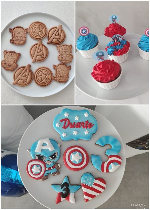 Bolachas, popcakes, cupcakes