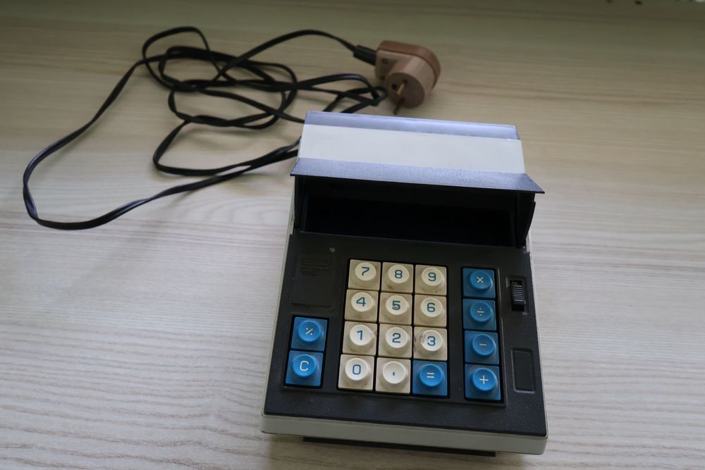 Kalkulator Mera Elwro EW-116 PRL vintage