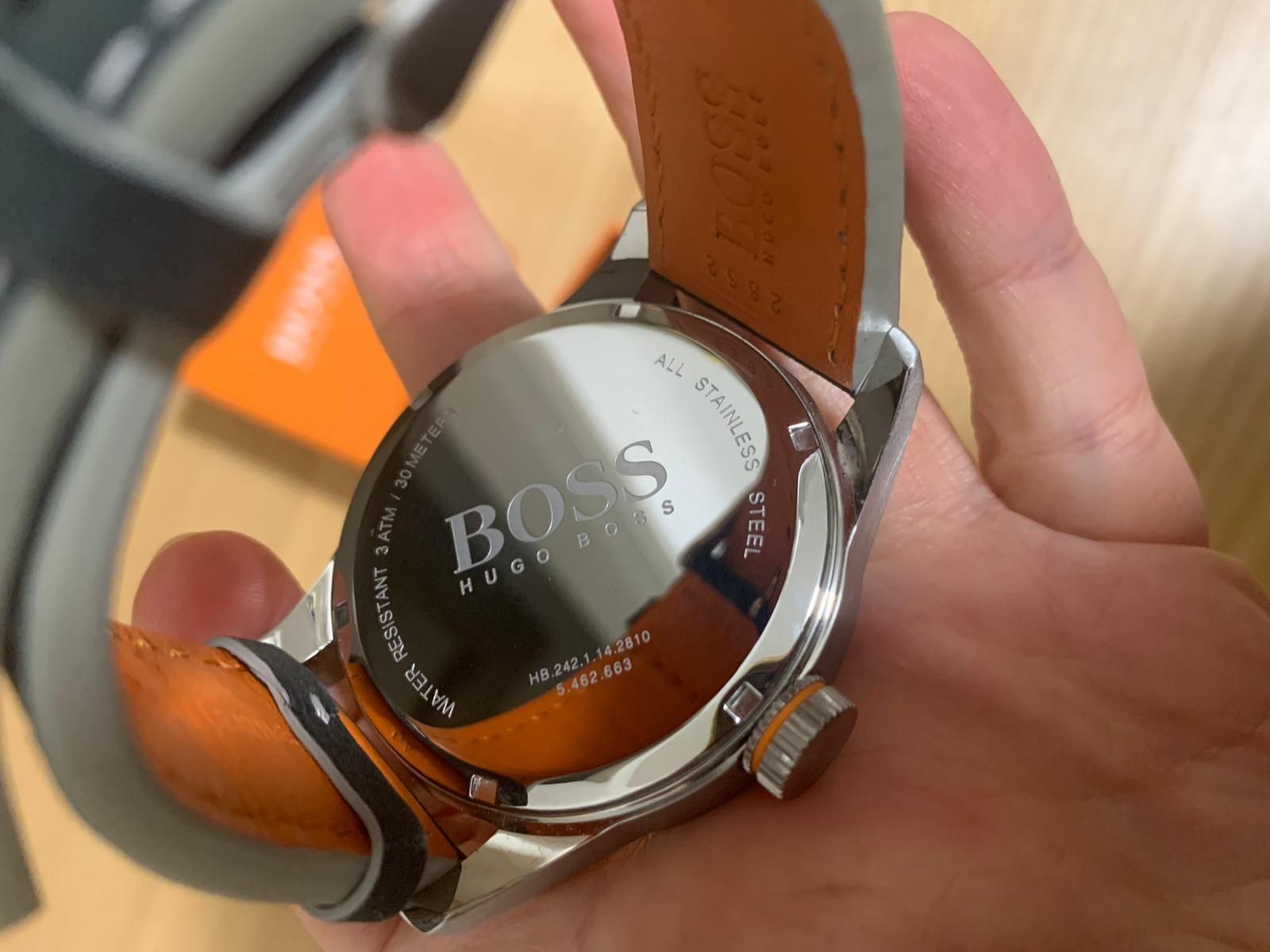 Relógio Hugo Boss orange - novo