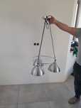 Lampa sufitowe wisząca trzypunktowa