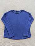 Chabrowy sweter MANGO S/36 indygo