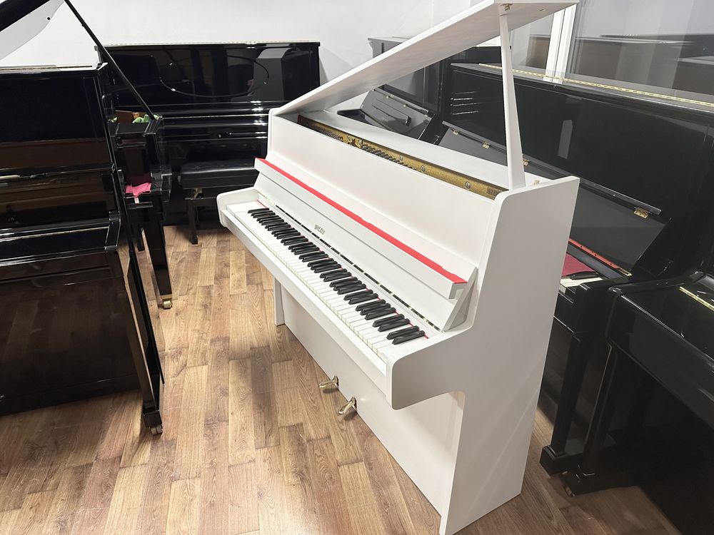 pianino biale weis , nordiska gwarancja PianoDesign