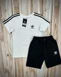 Літні костюми Adidas шорти, футболки д хлопців 134,140,146,152,158,164