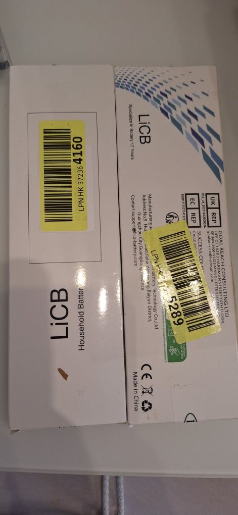 Pilhas A23 12V LiCB