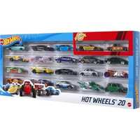 Набір із 20 колекційних автомобілів Hot Wheels в масштабі 1:64