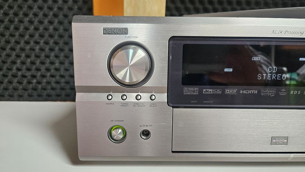Amplituner Denon AVR-3806 7x160W + RC-7000CI kino domowe wzmacniacz