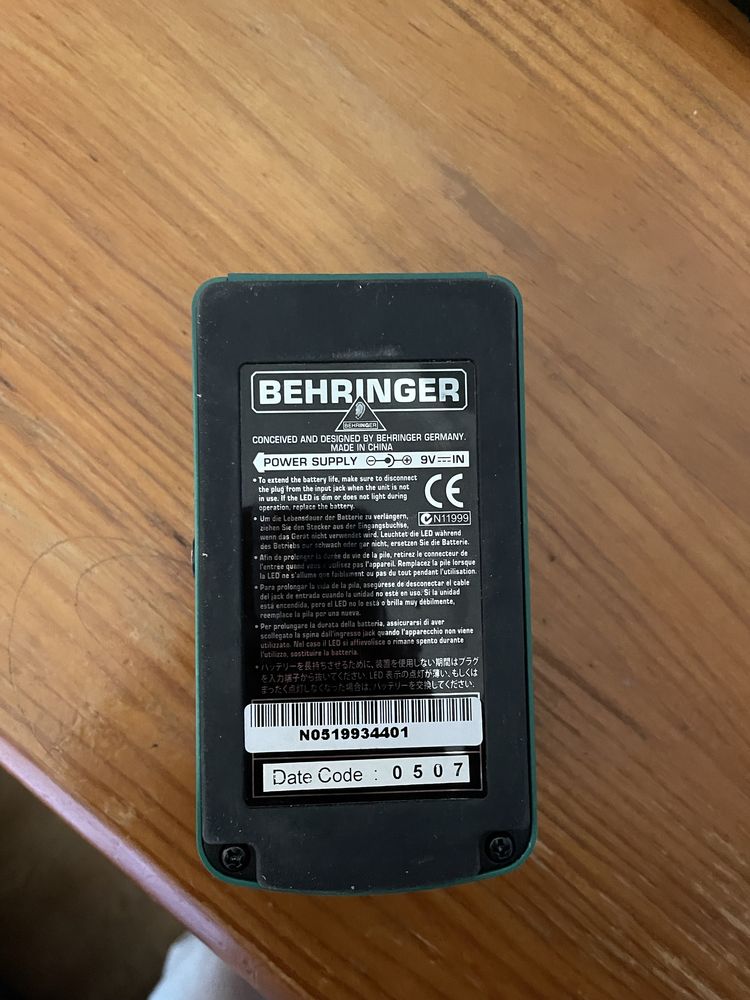 Pedal BLE 100 Behringer