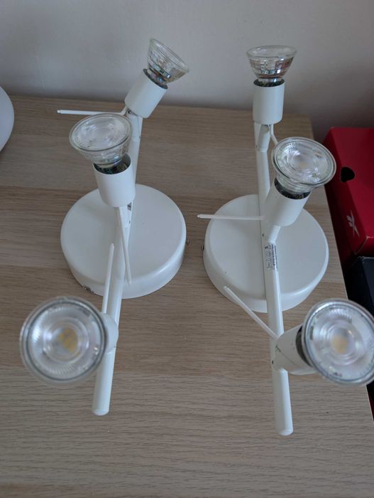 Oświetlenie sufitowe - 3 reflektory białe