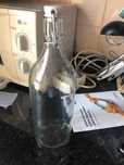 garrafa de agua de vidro ikea