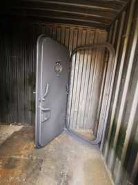 Дверь бункера (каюты, кубрика) винтажная оригинал 100% 1968г.в