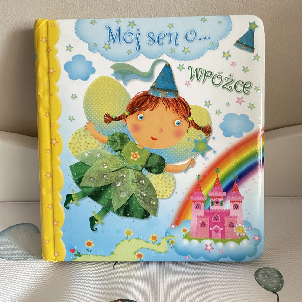 Mój sen o wróżce bajka książeczka brokatowa