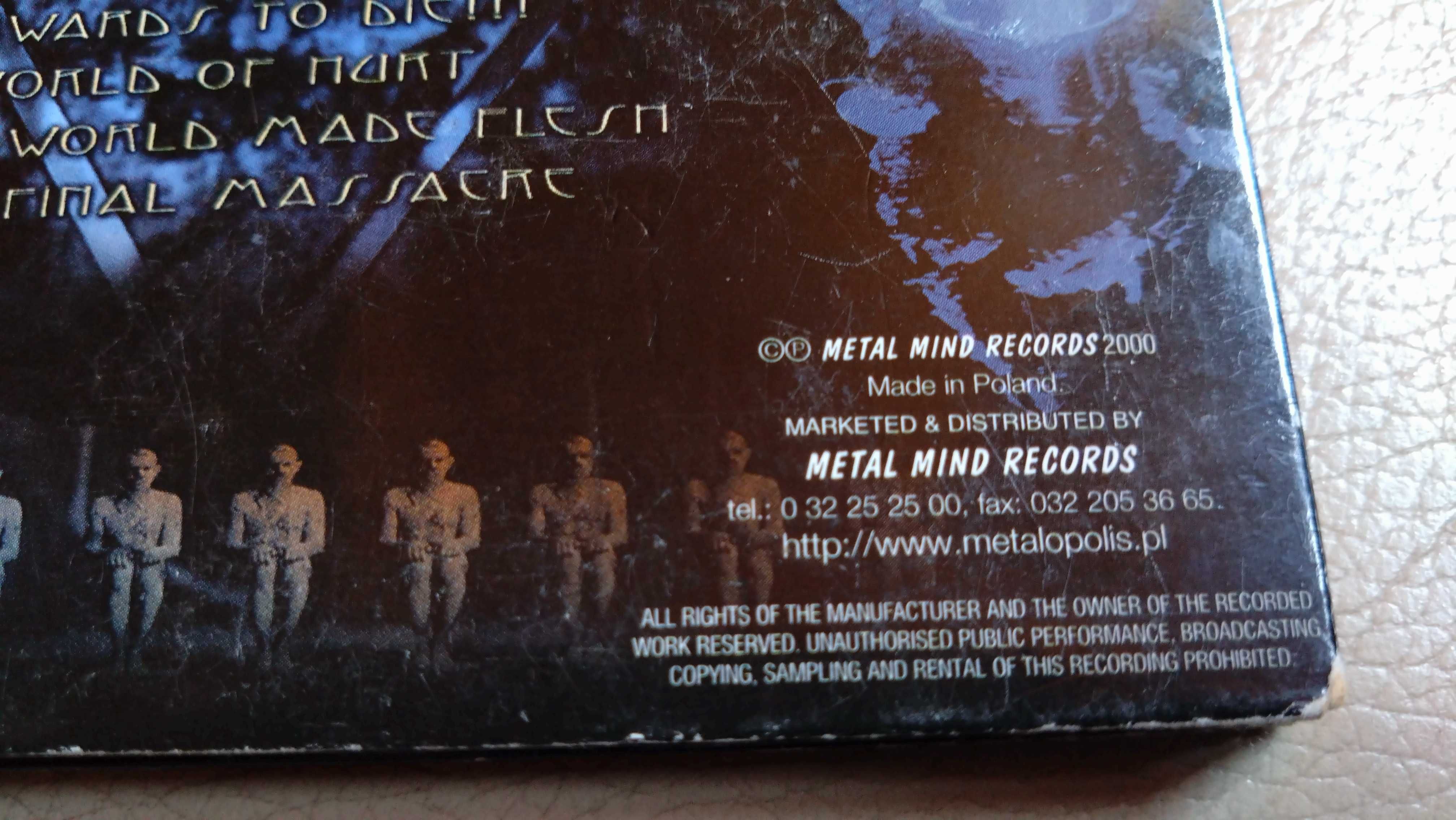 Vader ‎– Litany , digipack CD, wydanie z 2000 , polski death metal,