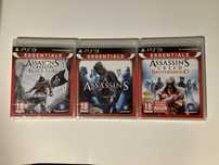 Trilogia de jogos PS3 Assassin’s Creed novos selados